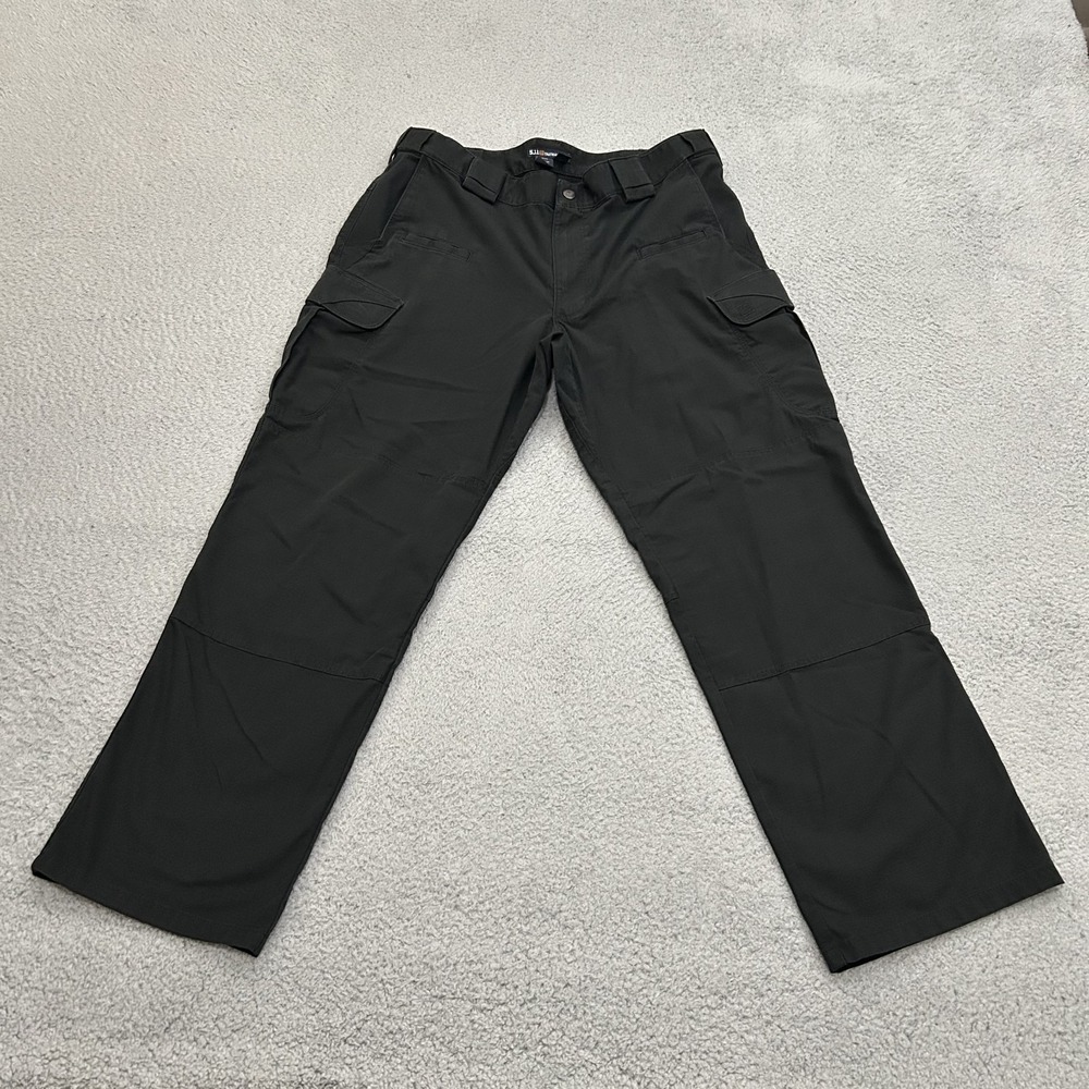 511 Tactical Pants Mens 36x32 Black Cargo Straight Leg Stryke Ripstop Work Wear
